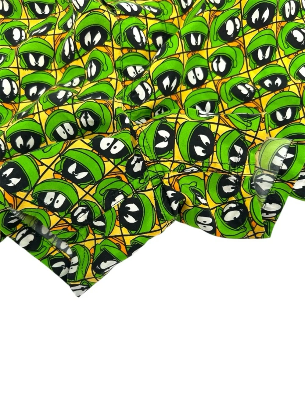 NWOT Vtg 90s Warner Bros. Store Looney Tunes Marvin The Martian Silk Boxers XL